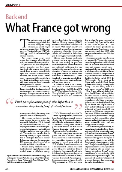 What France got wrong