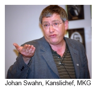 Johan Swahn, Kanslichef, MKG